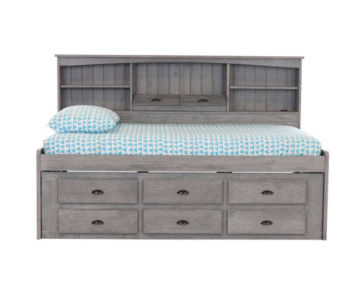 4222R - Twin Bookcase Daybed in Gray - Discovery World Furniture