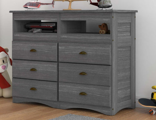 4271 - Entertainment Dresser in Gray - Discovery World Furniture