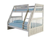 5219 - Twin over Full Bunk Bed in Ash - Discovery World Furniture