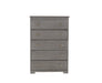 83255 - 5-Drawer Chest in Charcoal - Discovery World Furniture