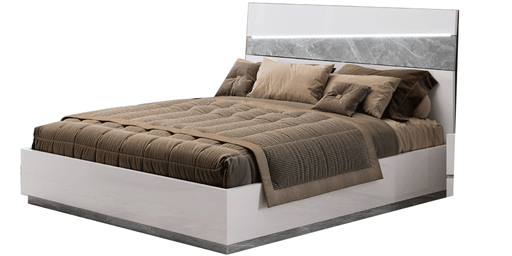 Alba Bed Queen Size - ESF Furniture