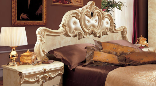Barocco Bed Ivory, Camelgroup Italy SET - ESF Furniture