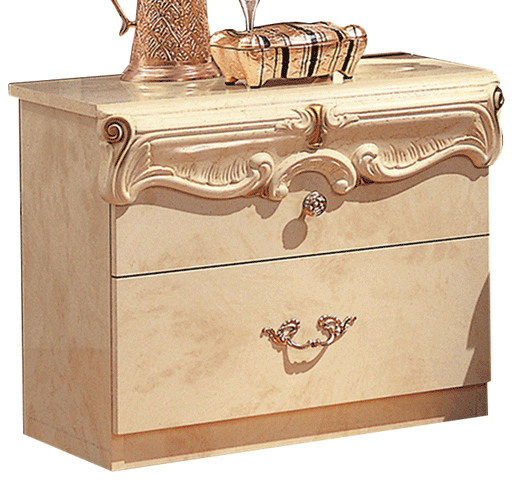 Barocco Ivory Nightstand SET - ESF Furniture