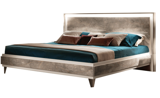 Bed KS with Wooden HB 180200X200-cm. - ESF Furniture