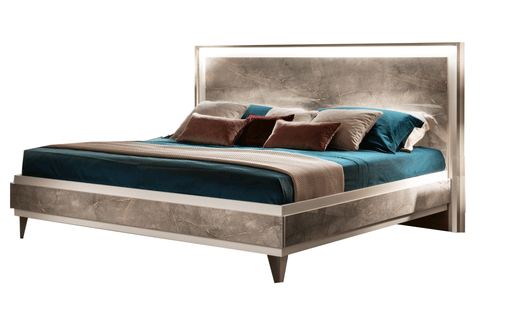 Bed QS with Wooden HB 60x190/200 cm. - ESF Furniture
