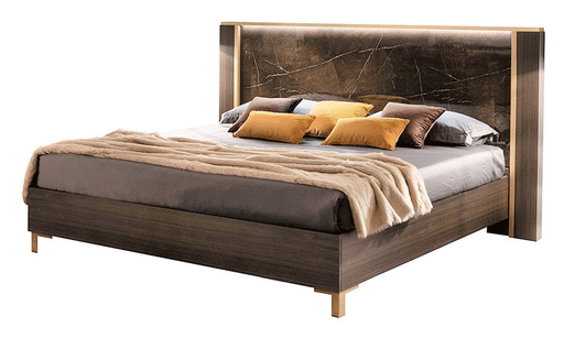 Bed Queen size with Wooden HB 160x190/200 cm - ESF Furniture