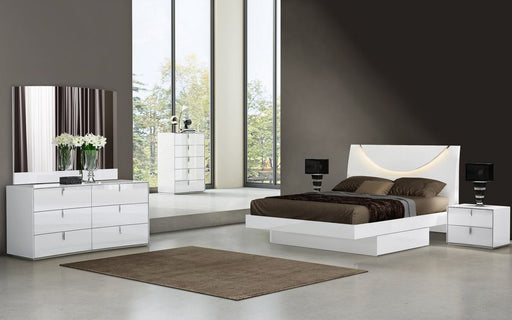 Benjamin White Bed Set - Jubilee Furniture