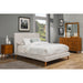 Britney Bed in Light Grey - Alpine Furniture