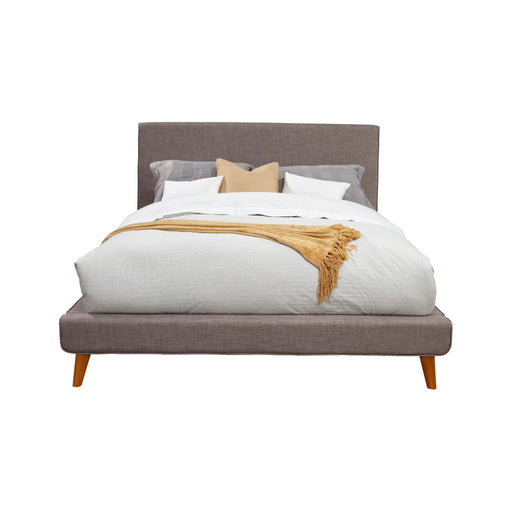 Britney Bed in Dark Grey - Alpine Furniture
