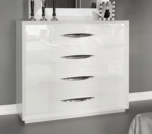 Carmen Single Dresser White - ESF Furniture