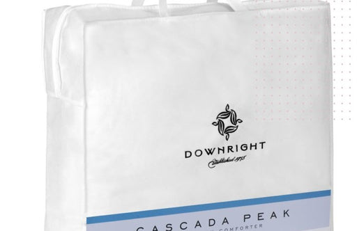Cascada Peak White Down Comforter - Downright