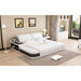 Casun Leather Bed With Storage - Jubilee Furniture