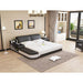 Casun Leather Bed With Storage - Jubilee Furniture