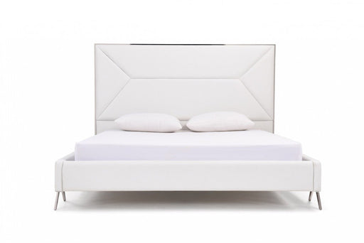Cath Modern White Bedroom Set - Jubilee Furniture