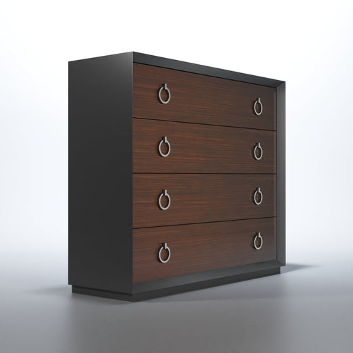 Emporio Black Dresser / mirror SET - ESF Furniture