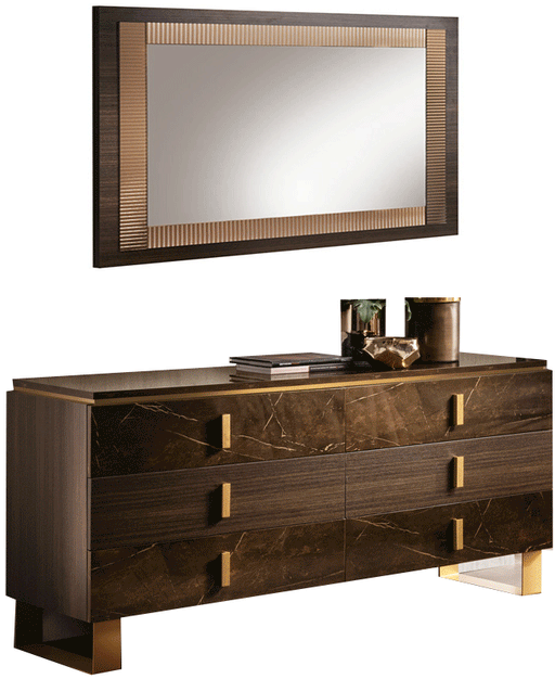 Essenza Double Dresser / Mirror SET - ESF Furniture