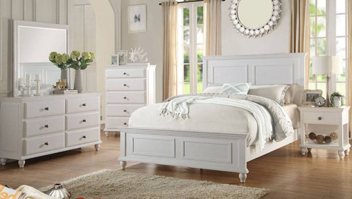 F4349 - Nightstand in White - Poundex