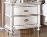 F4390 - 2-Drawer Nightstand in Champagne - Poundex