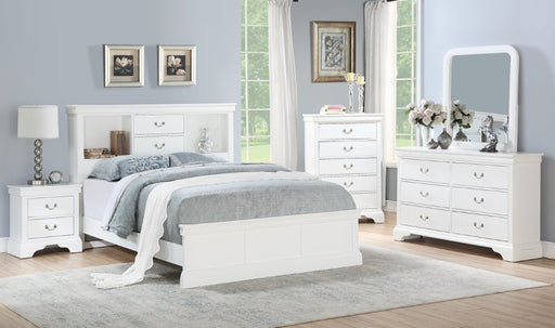 F4715 - 2-Drawer Nightstand in White - Poundex