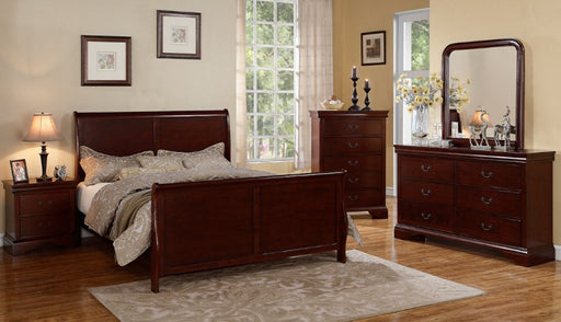 F4738 - 5-Drawer Chest in Cherry - Poundex