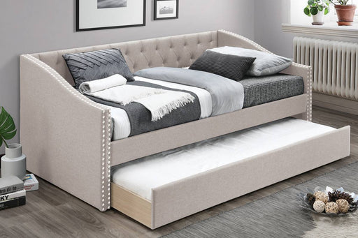 F4955 - Daybed in Light Brown - Poundex