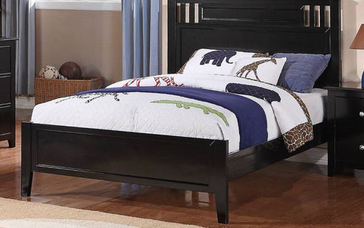 F9046 - Youth Size Bed in Black - Poundex