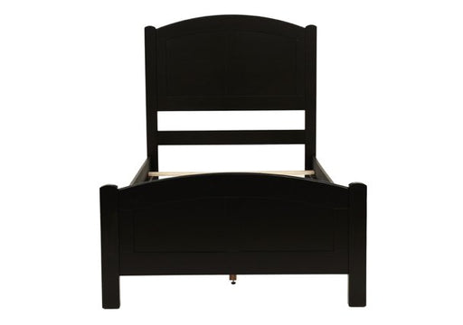 F9208 - Wooden Youth Bed in Black - Poundex
