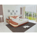 Indira Leather Bed With Storage - Jubilee Furniture