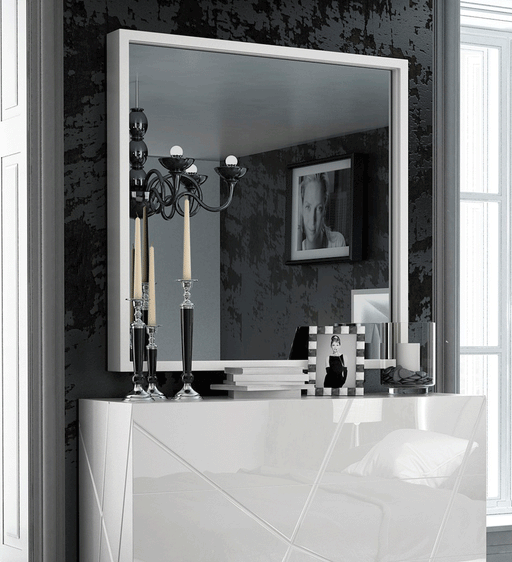 Kiu mirror for single dresser SET - ESF Furniture