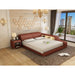Kreutzer Leather Bed With Storage - Jubilee Furniture