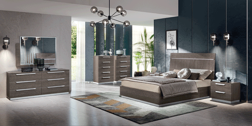 Kroma SILVER Bed SET - ESF Furniture