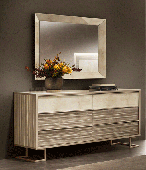 Luce Double dresser / mirror SET - ESF Furniture