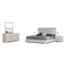 Modrest Izaan Italian Modern Grey Bed - Jubilee Furniture