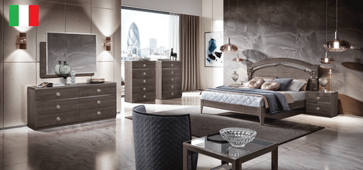 Nabucco Night Bedroom Silver Birch by Camelgroup – Italy SET - ESF Furniture