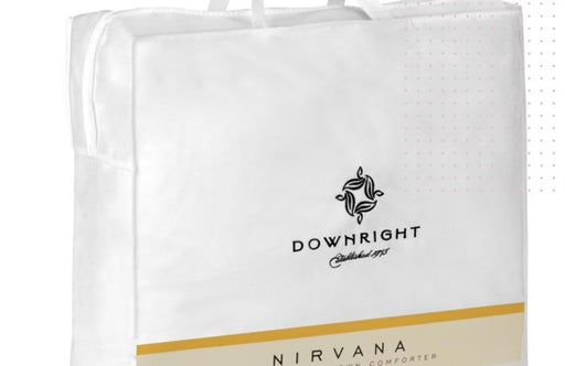 Nirvana White Goose Down Comforter - Downright