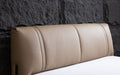 Penta Modern Leather Platform Bed - Jubilee Furniture