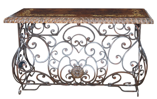 Peruvian Forged Iron Console - AFD Home