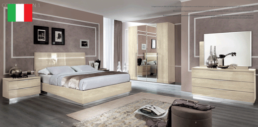 Platinum Bedroom BETULLIA SABBIA by Camelgroup – Italy SET - ESF Furniture