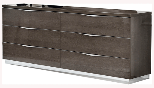 Platinum Double Dresser SILVER BIRCH - ESF Furniture