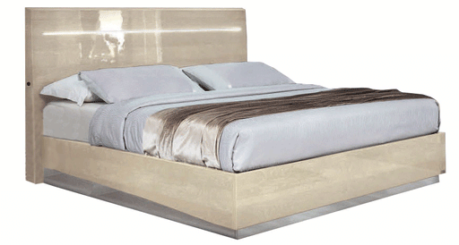 Platinum LEGNO Bed IVORY BETULLIA SABBIA SET - ESF Furniture