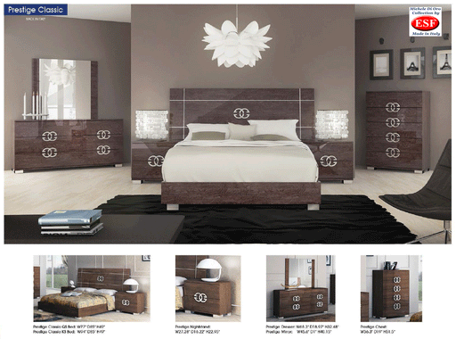 Prestige Classic Bed SET - ESF Furniture