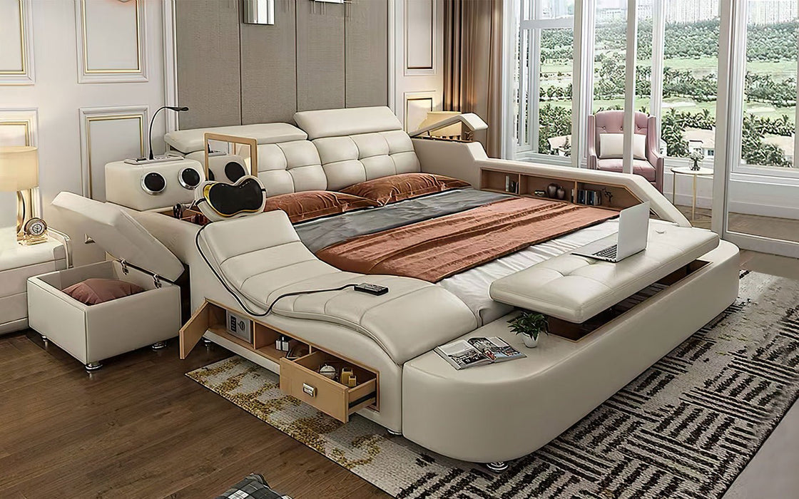 Raven Modern Multifunctional Smart Bed - Jubilee Furniture