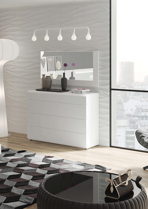 Sara dresser / mirror SET - ESF Furniture