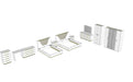 Smart Bedroom White by Camelgroup – Italy SET - ESF Furniture