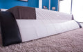 Sunna Curved Modern Leather Platform Smart Bed With LED Light - Jubilee Furniture