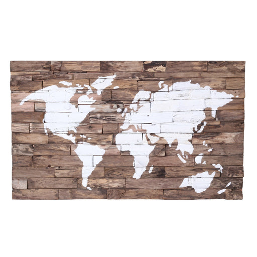 Wood World Map - Padma’s Plantation